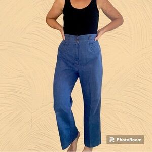 Vintage High Waisted Wide leg Jeans​​​​​​​
